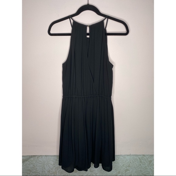 Banana Republic Black Halter Dress Size:8 - Picture 2 of 4
